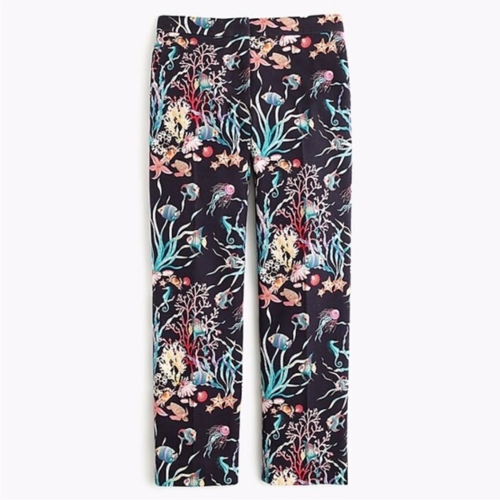 JCrew Under the Sea Graphic Patio Pants ๐ - Picture 2 of 7